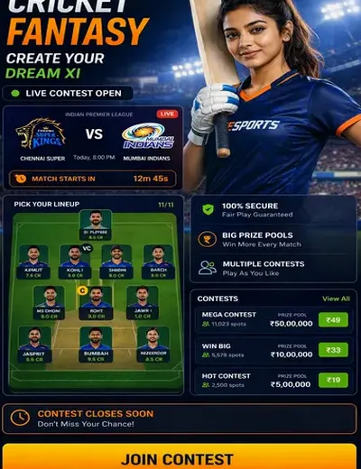 Daymadhur (day madhur chart) fantasy cricket & matchday visual 3